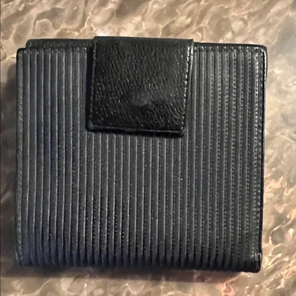 Bvlgari Black Leather Wallet w/ COA - Picture 6 of 12